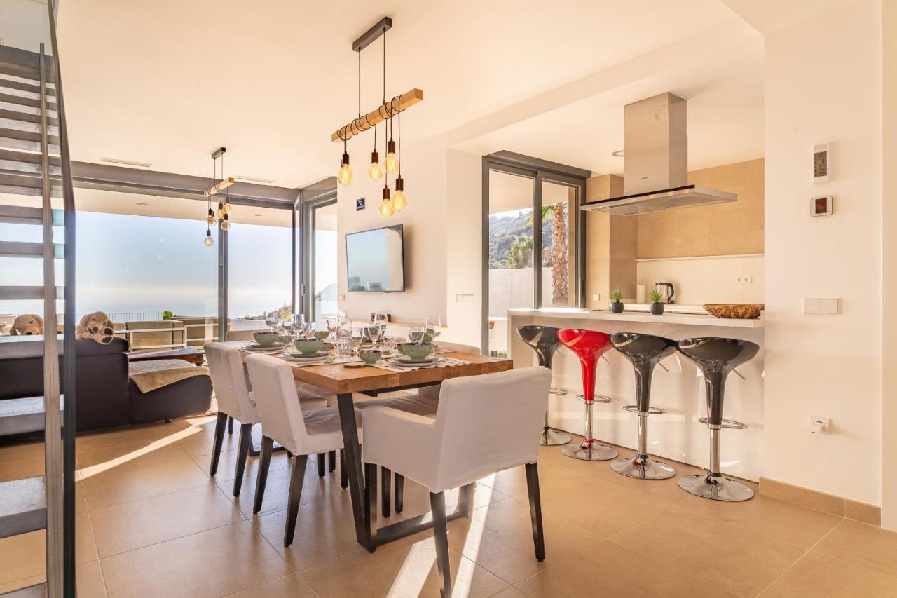 2260-Luxury Villa With Private Pool And Seaview Manilva Kültér fotó