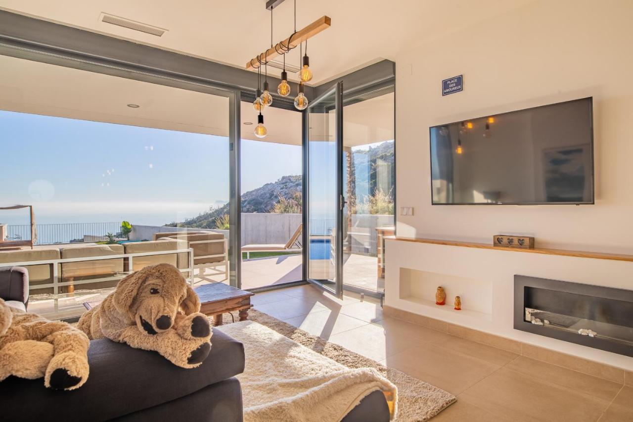 2260-Luxury Villa With Private Pool And Seaview Manilva Kültér fotó